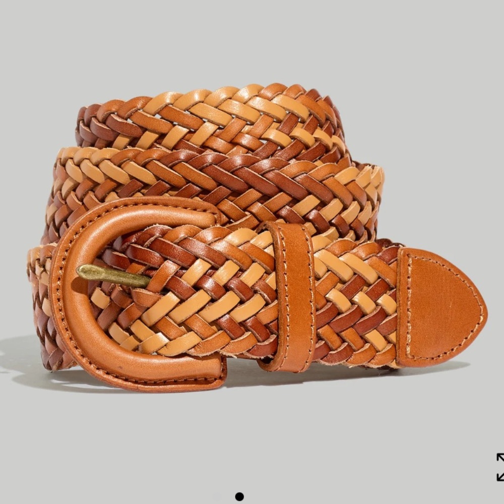 Madewell woven leather belt